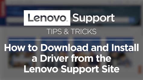) Linux: Visit <b>support. . Lenovo download drivers